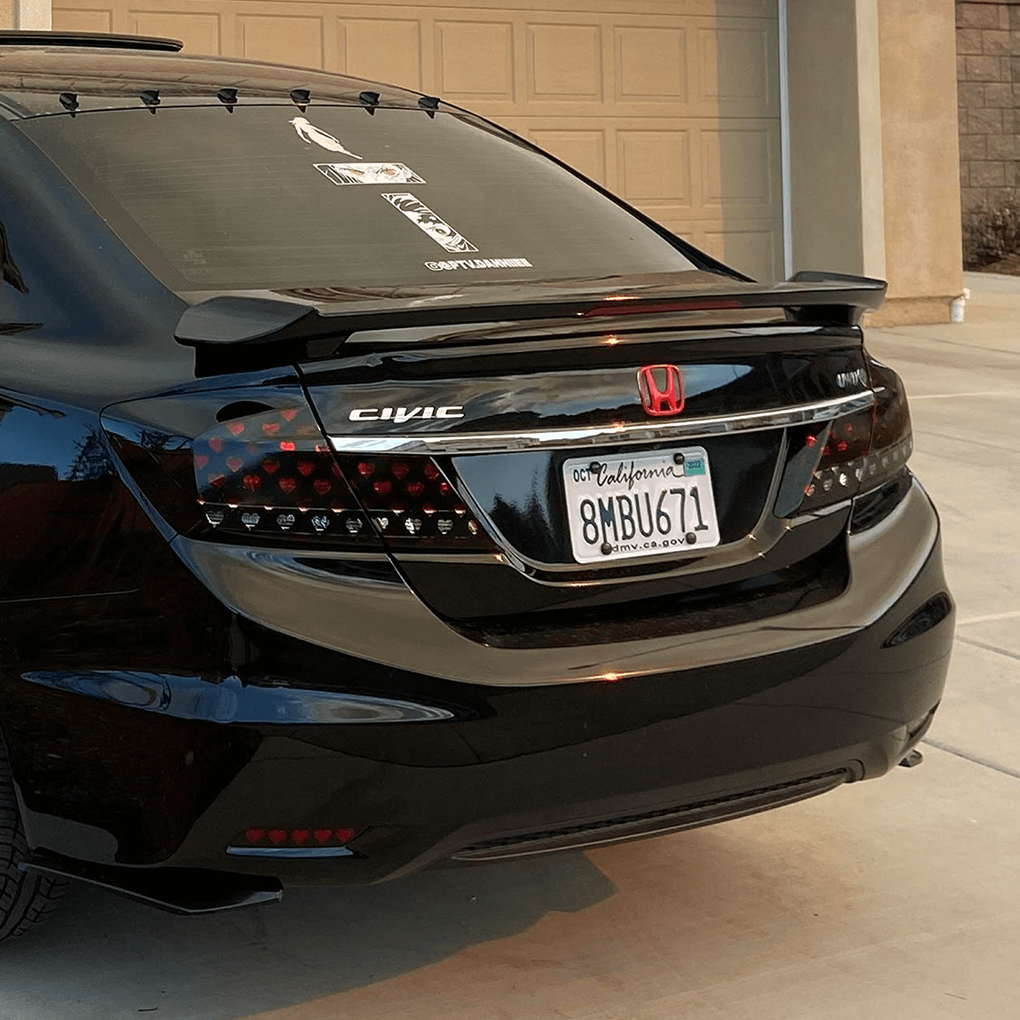 Tail Light Overlays BUNDLE 2012 2015 Honda Civic