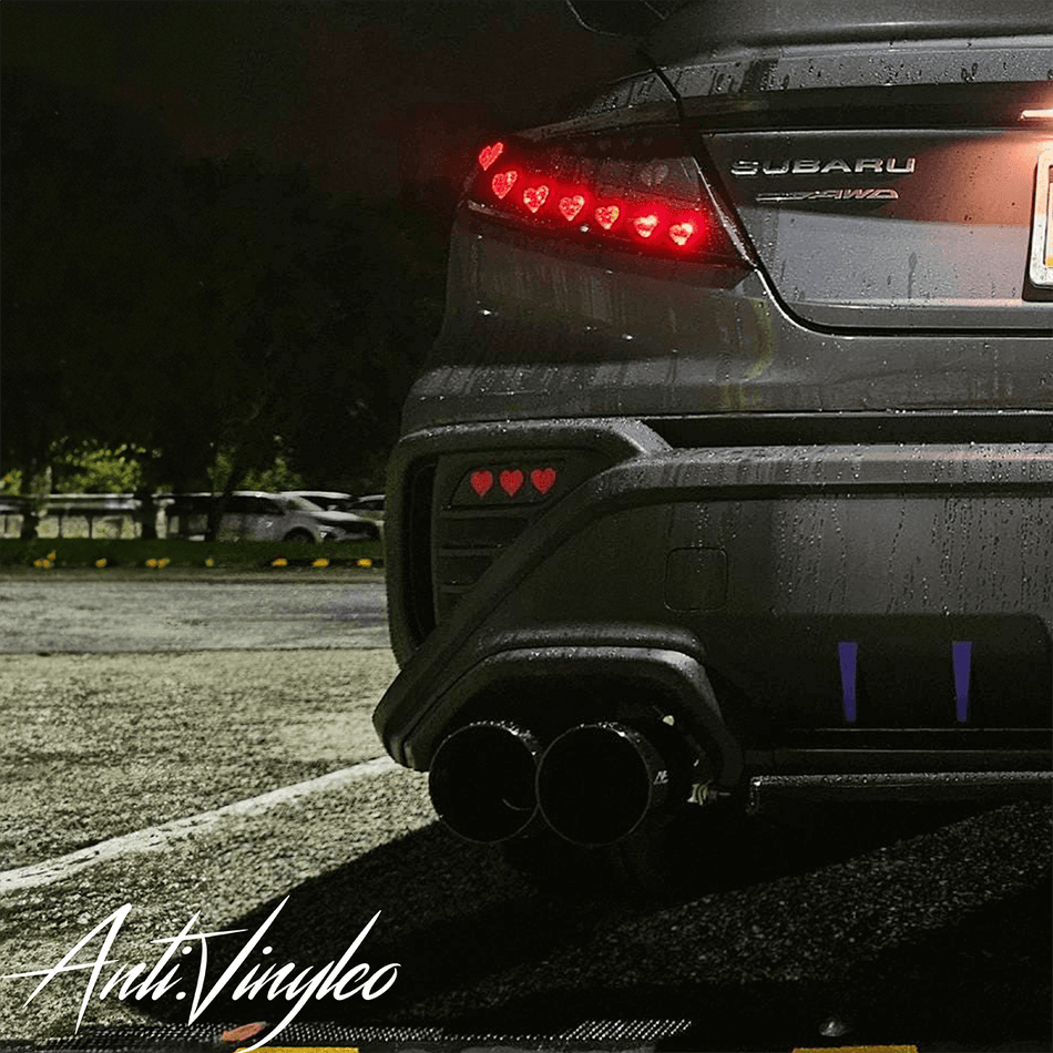 Rear Reflector Overlays Set | 2022+ Subaru WRX