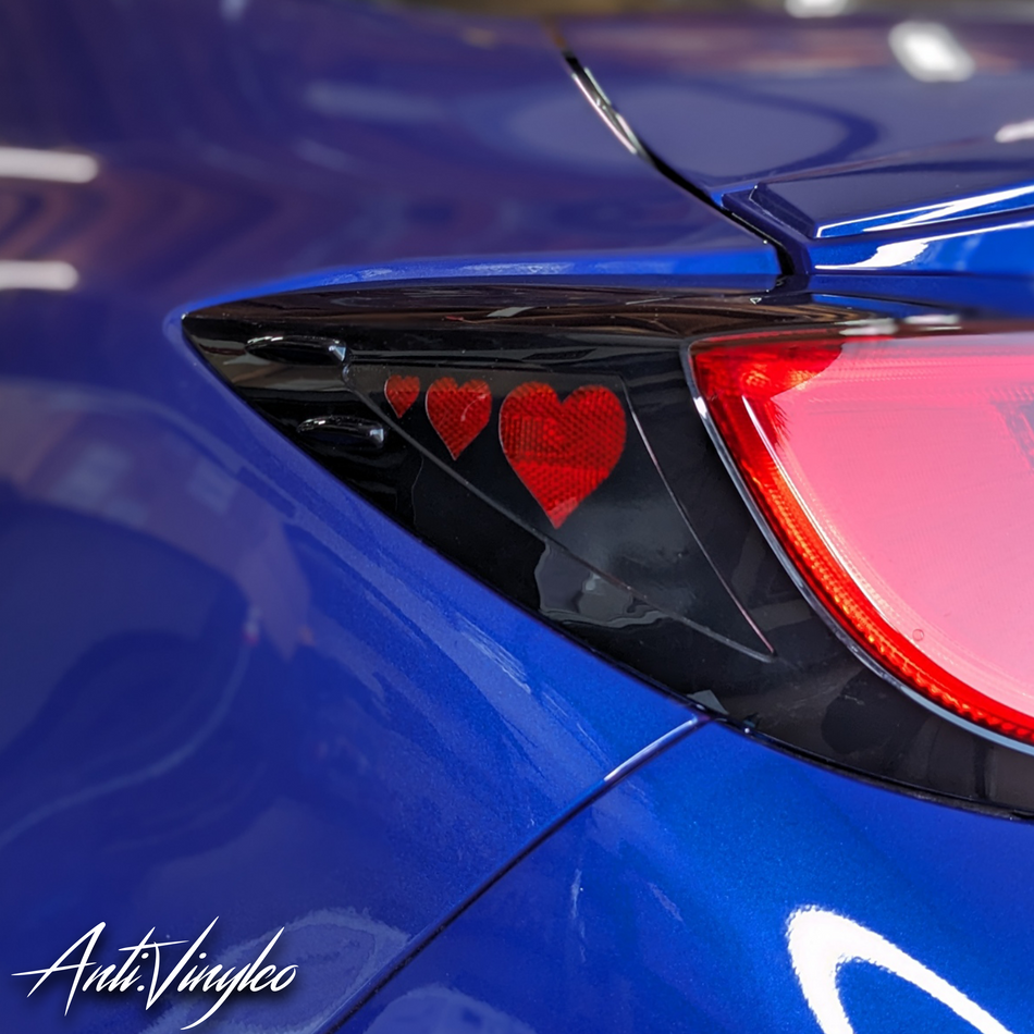 Rear Reflector Overlays | fits 2022+ GR86/BRZ