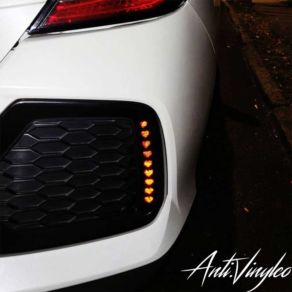 Rear Reflector Overlays | 2016-2021 Honda Civic