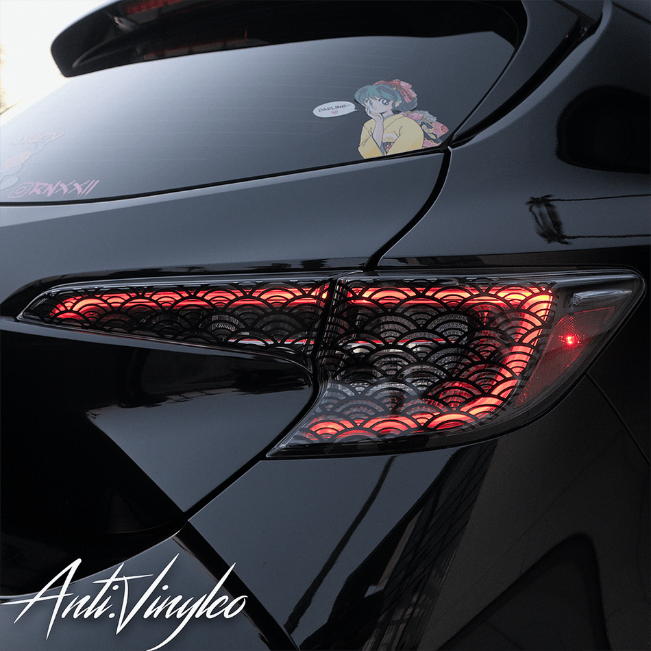 Tail Light Overlays Set | fits 2018-2022 Toyota Corolla Hatchback