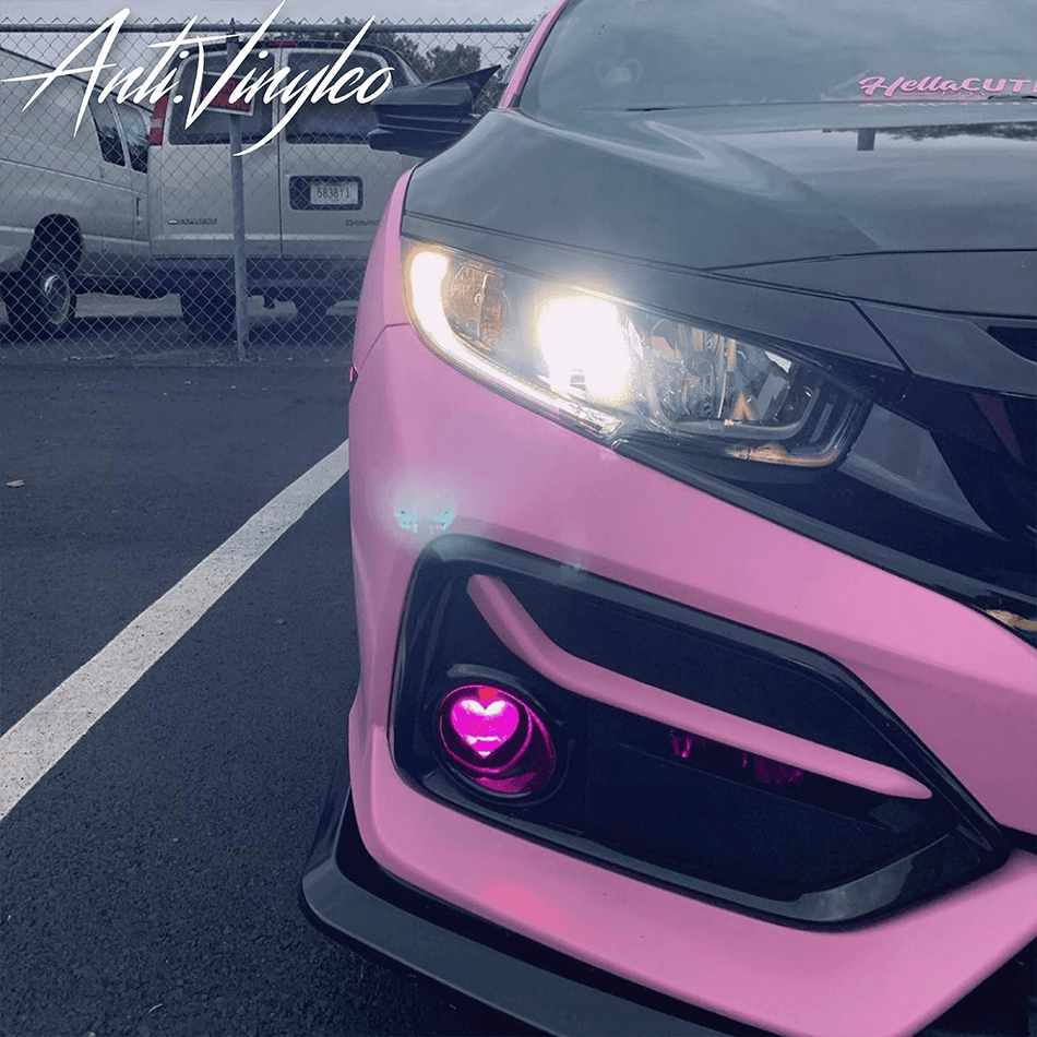 Custom Fog Light Overlays (Pair) | 2016-2021 Honda Civic