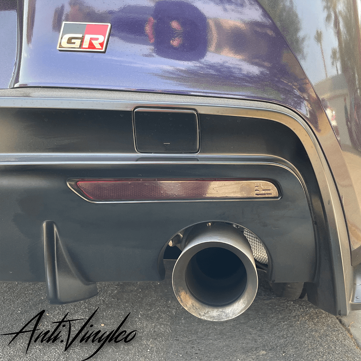 Rear Diffuser Reflector Tint | 2020+ Toyota Supra – Anti Vinyl co
