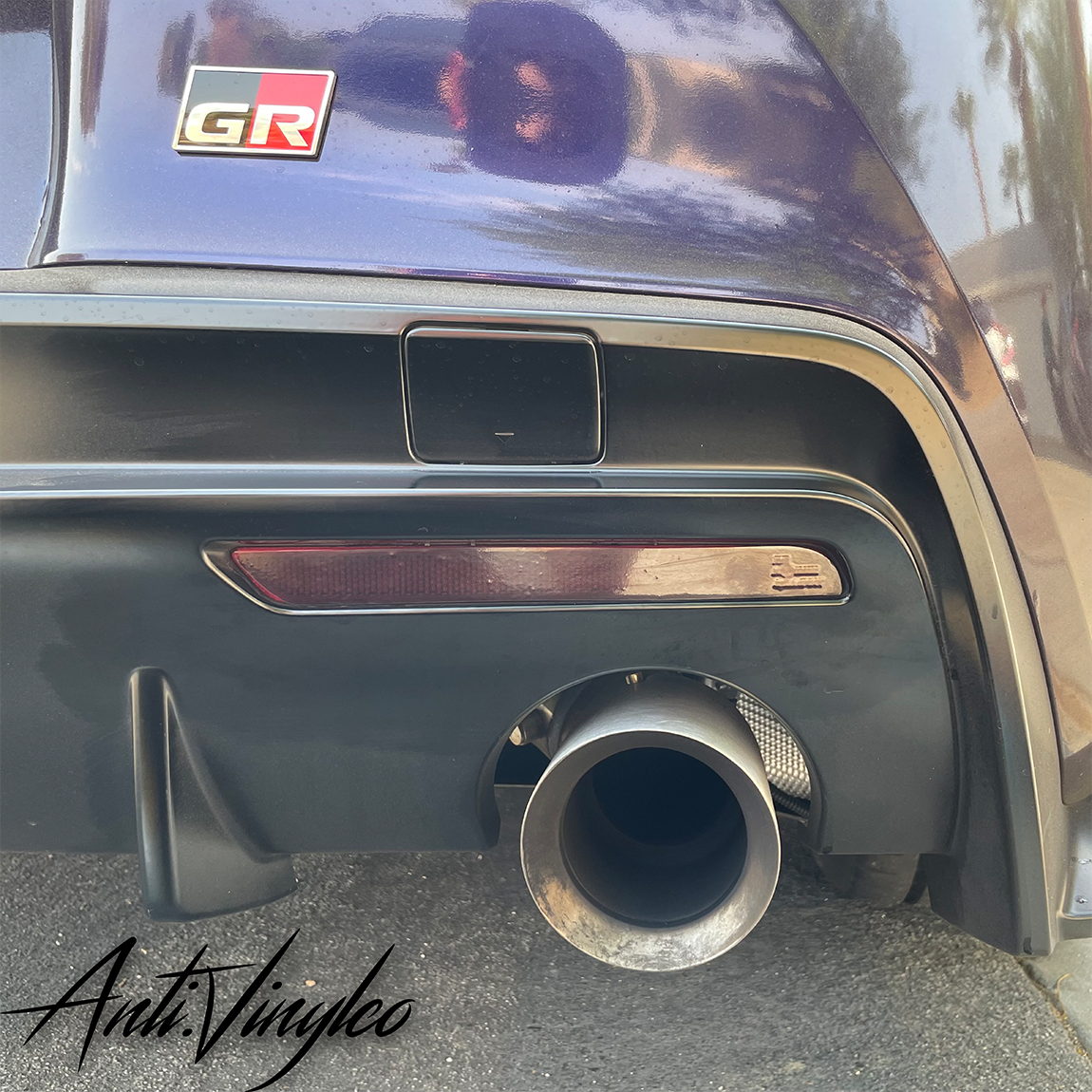 Rear Diffuser Reflector Tint | 2020+ Toyota Supra