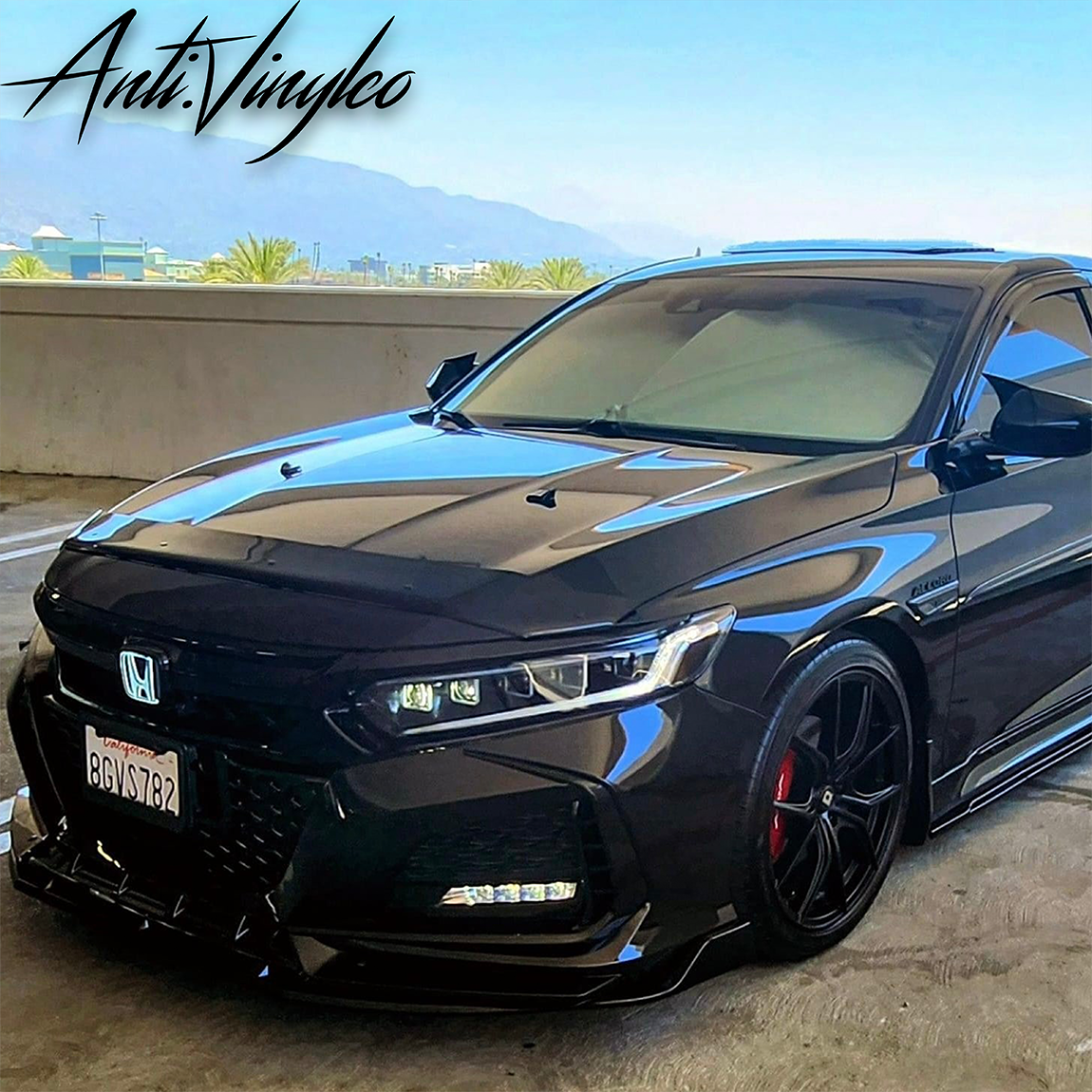 Amber Delete Tint | 2018-2022 Honda Accord