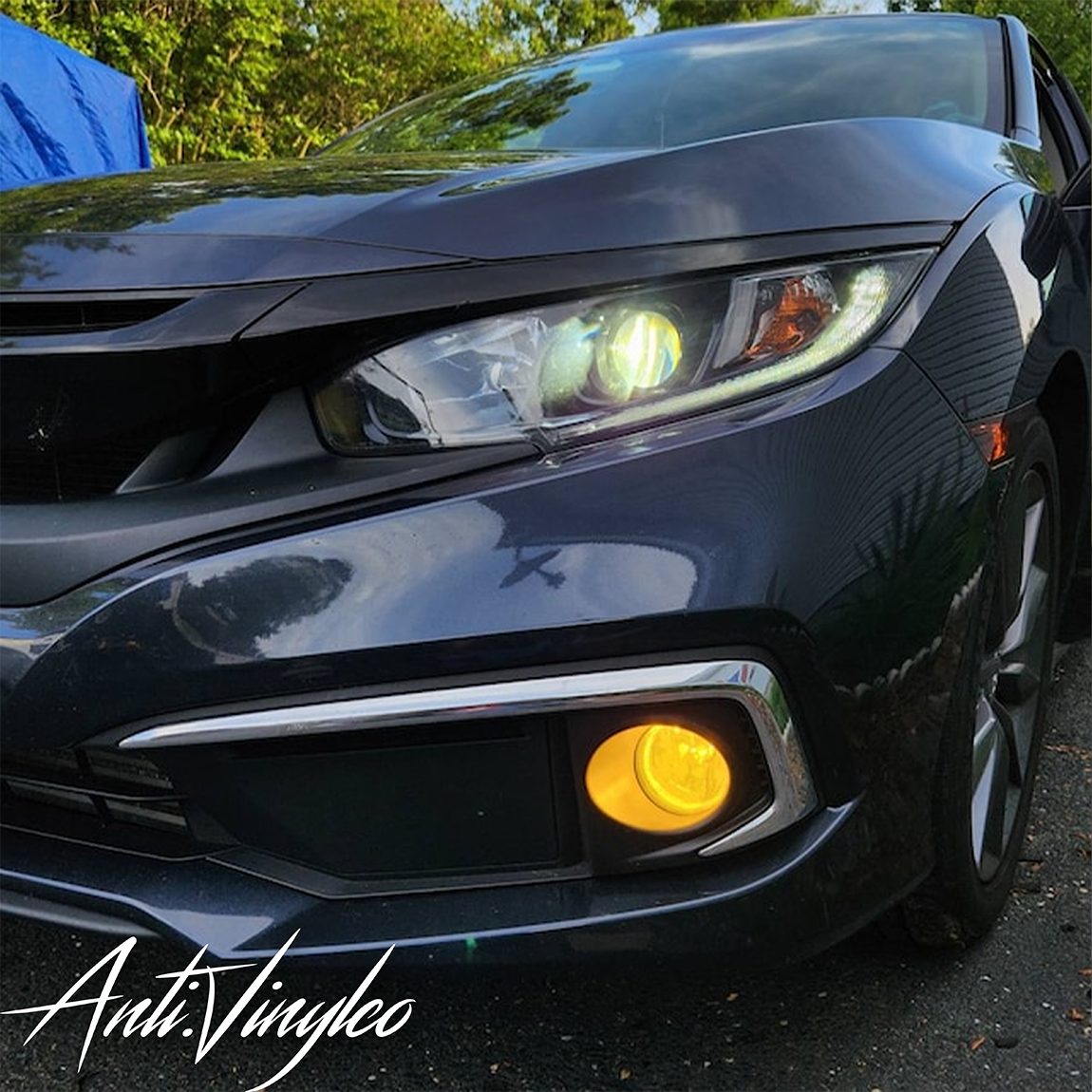 Fog Light Tint | 2016-2021 Honda Civic