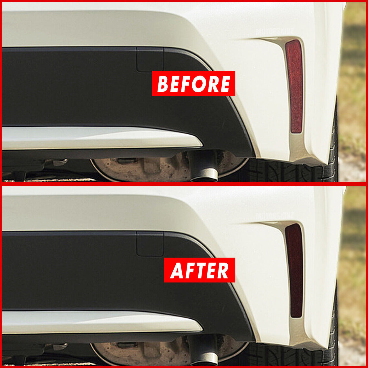 Rear Reflector Tint | 2018-2025 Toyota Corolla