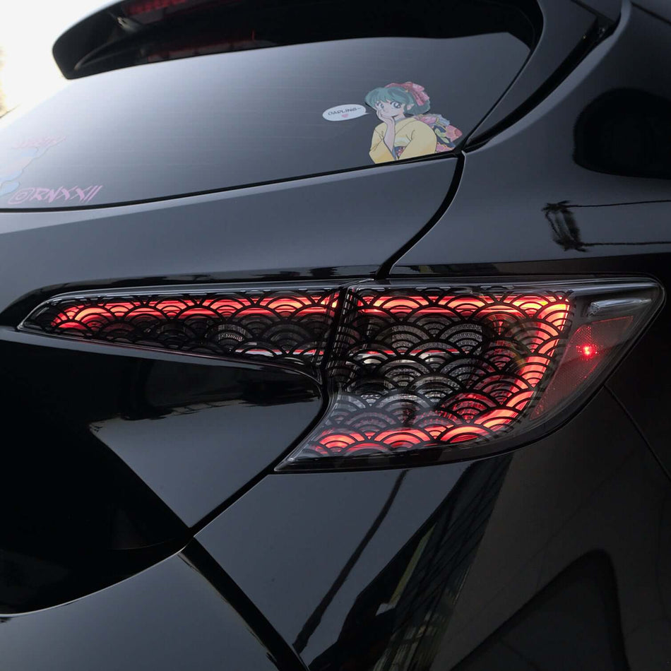 Tail Light Overlays | CLEARANCE | 2018-2022 Toyota Corolla | Hatchback