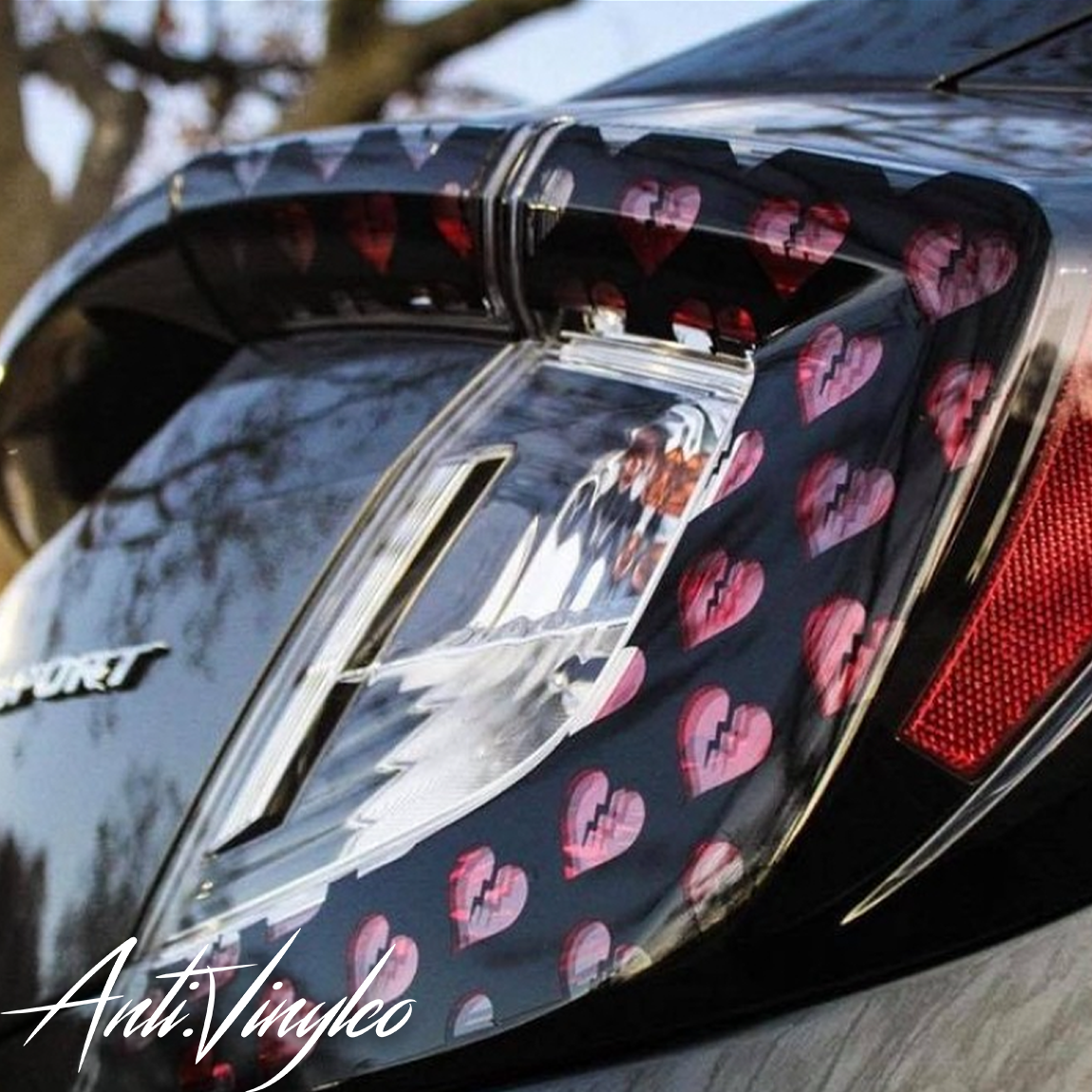 Heart shaped tail lights 2024 honda civic