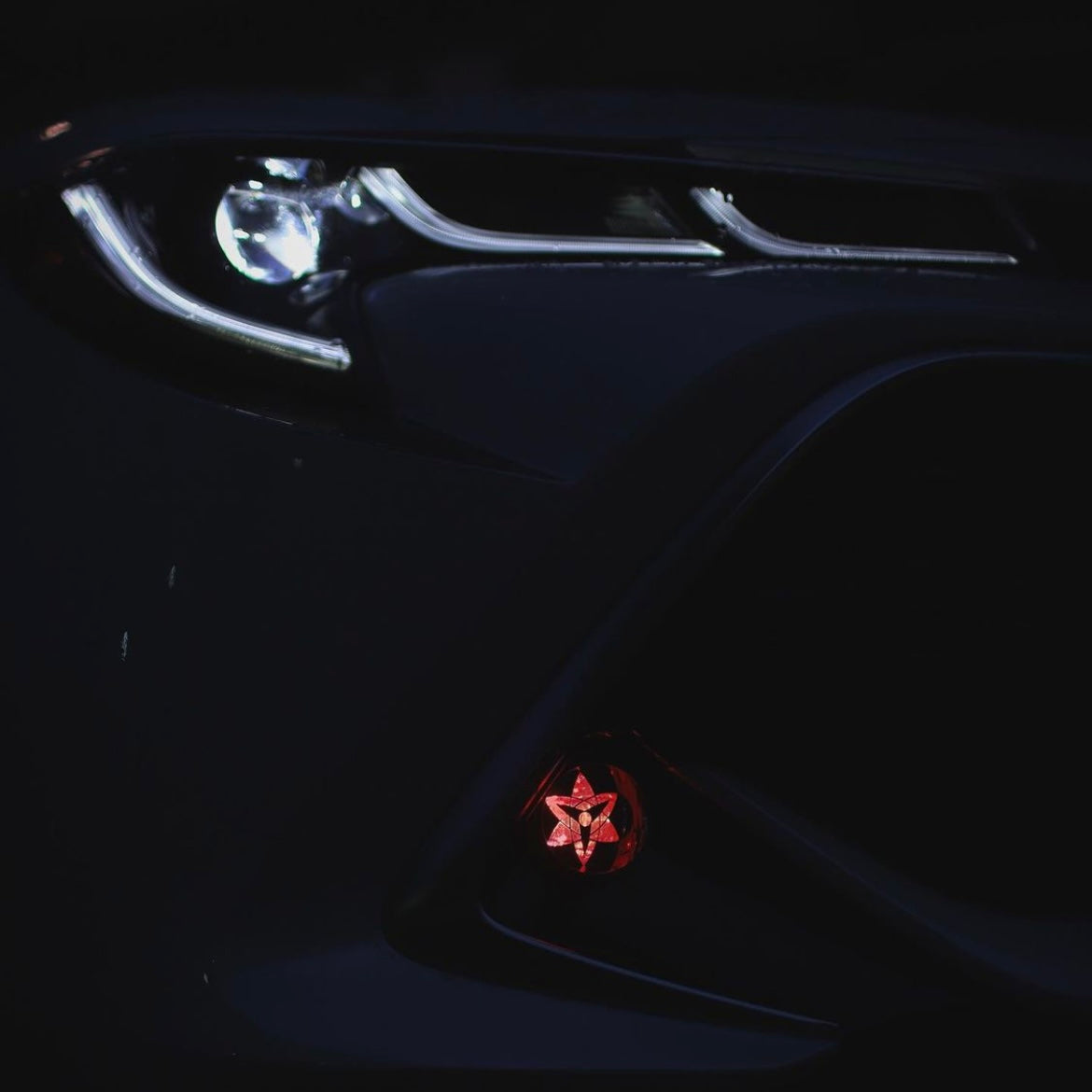 Custom Fog Light Overlays | BRANDS | 2018+ Toyota Corolla