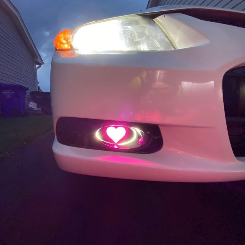 Custom Fog Light Overlays | SHAPES | 2012-2015 Honda Civic