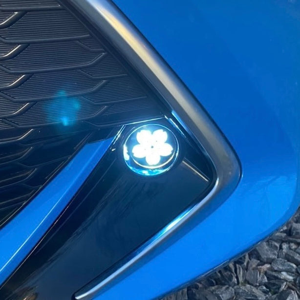 Custom Fog Light Overlays | SHAPES | 2018+ Toyota Corolla