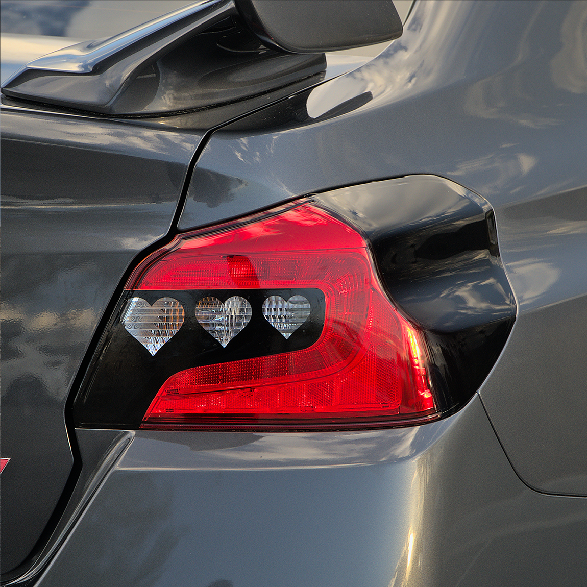 Blackout Tail Light Sides | 2015-2021 Subaru WRX/STI